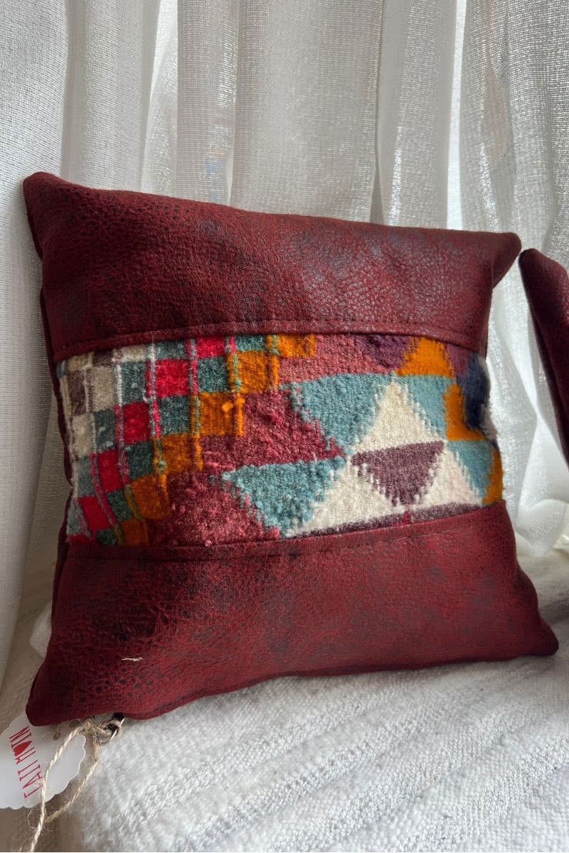Housse de coussin – Cuir & Hendbel