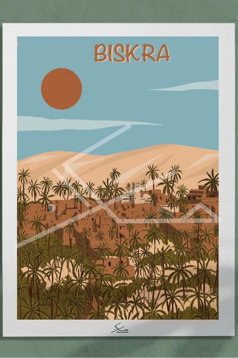 Illustration A3 – Biskra-El Kantara