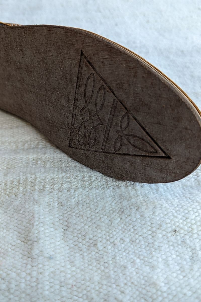 Chaussures en cuir