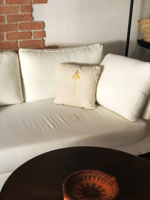 Coussin Graines