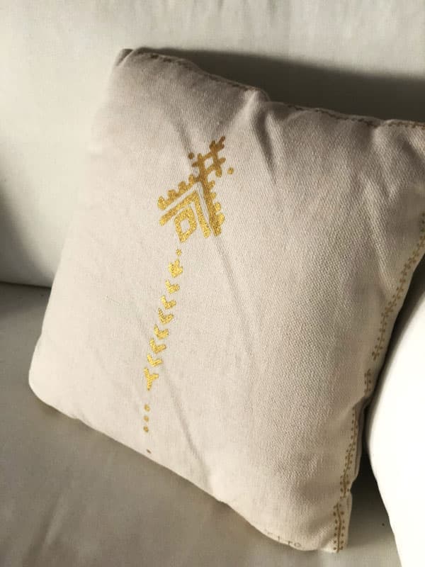 Coussin Graines