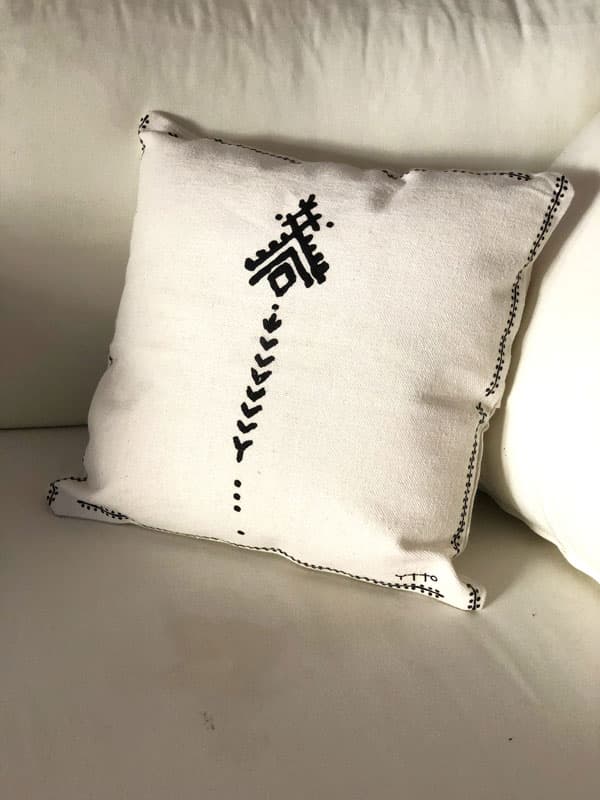 Coussin Graines