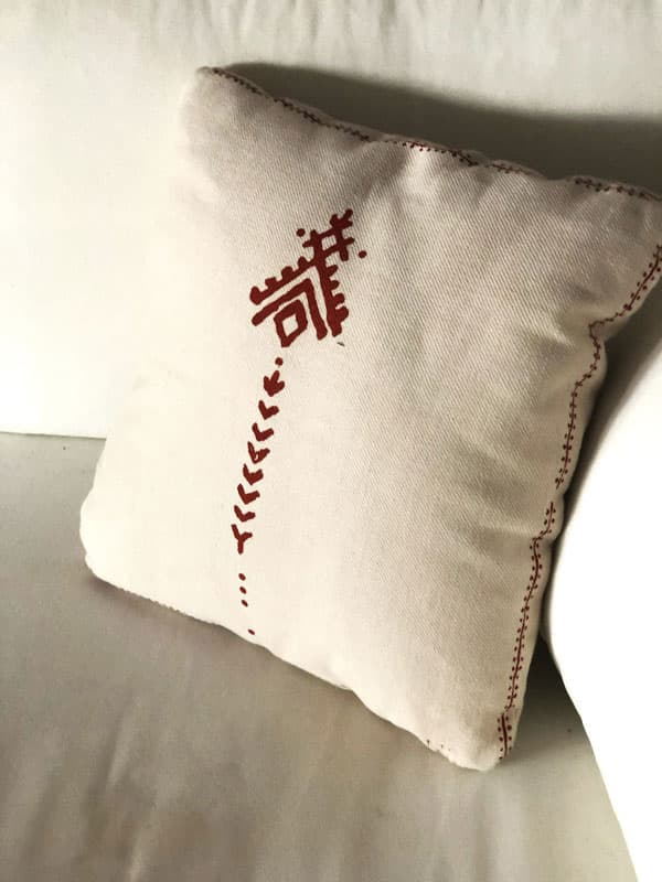 Coussin Graines