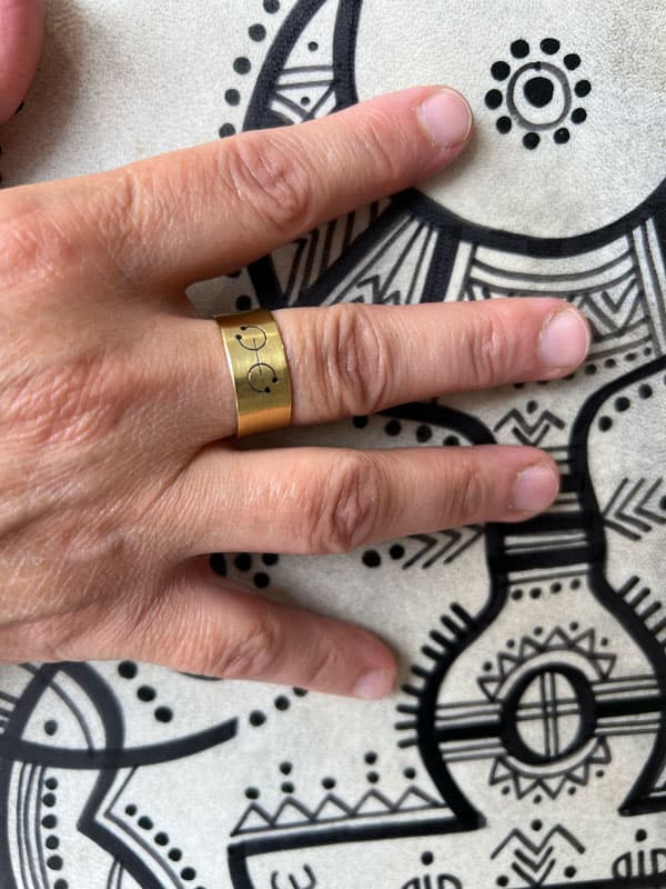 Bague Syam – Laiton