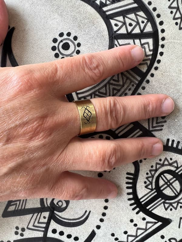 Bague Syam – Laiton