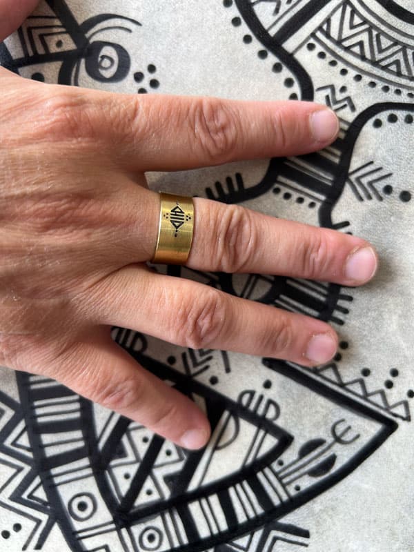 Bague Syam – Laiton