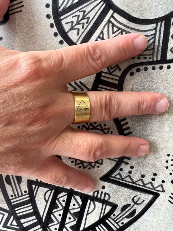 Bague Syam – Laiton