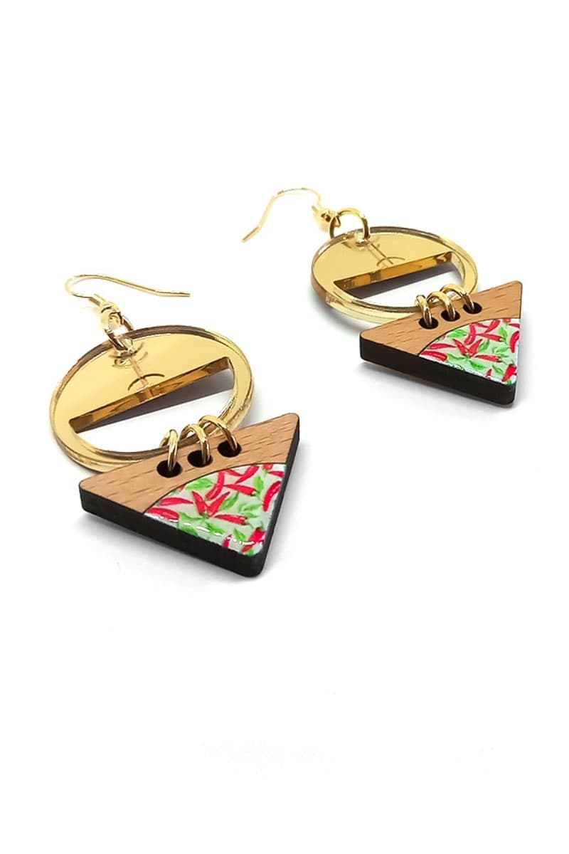 Boucles d’oreilles Red Hot chili Berber