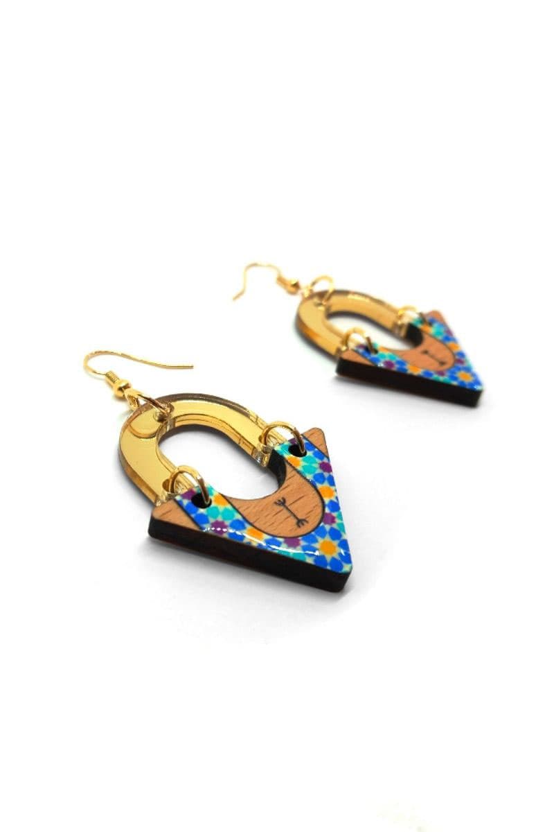 Boucles d’oreilles Blu Ceramic