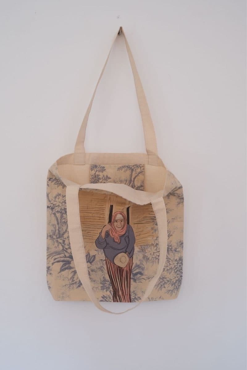 Tote bag illustration amazighe Ethnik