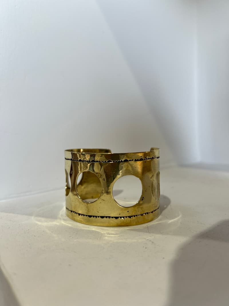 bracelet manchette en bronze inspiration touareg