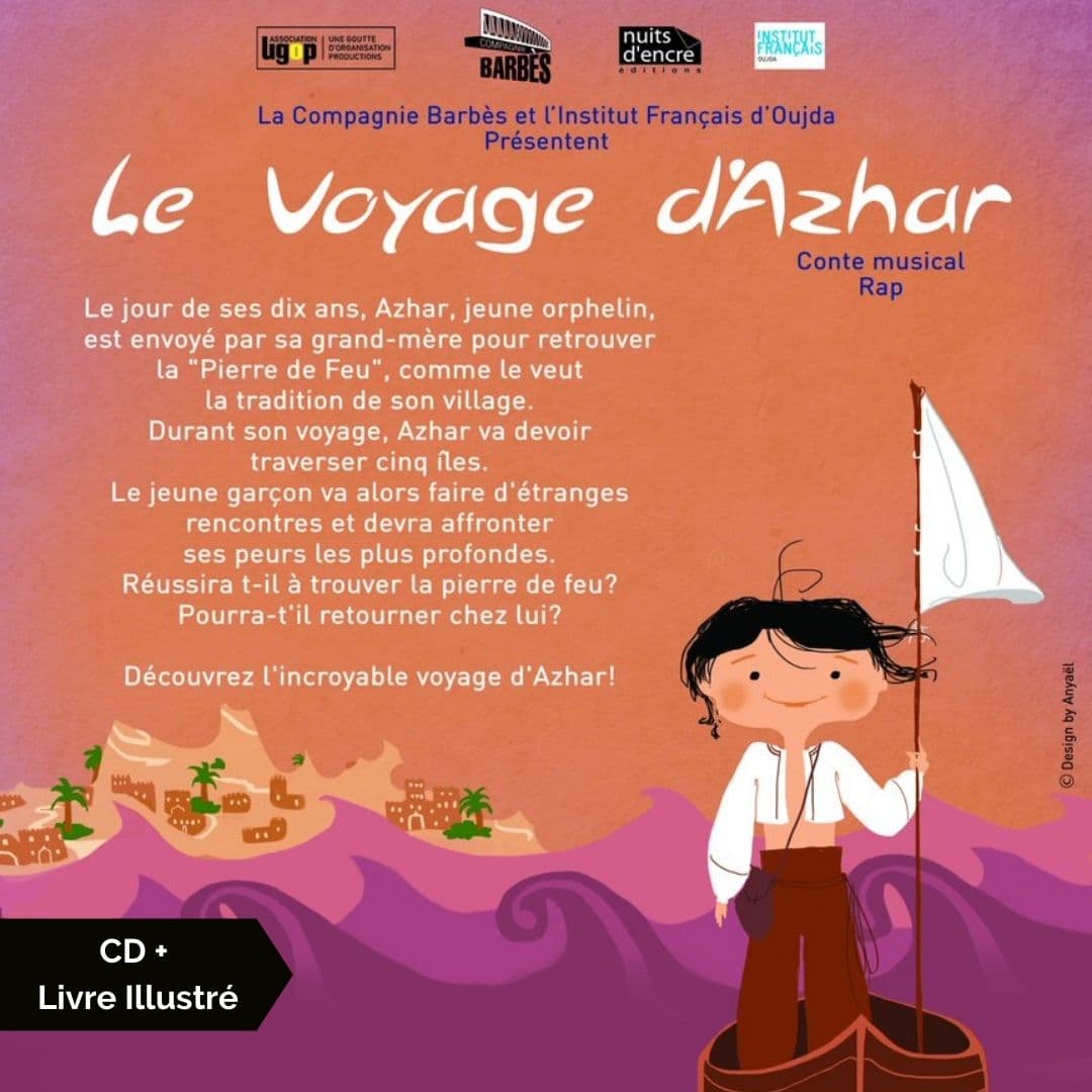 Conte musical Rap pour enfants – “Le voyage d’Azhar”
