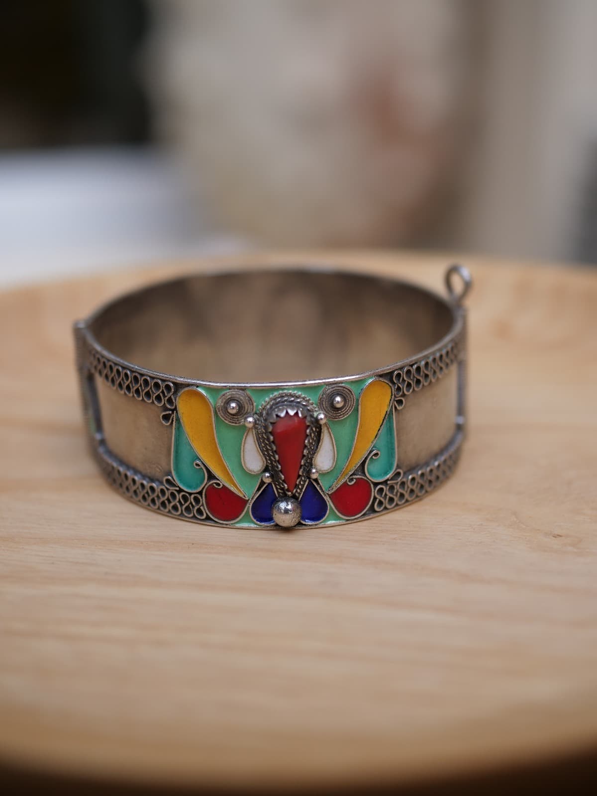 Bracelet en argent amazigh “TAYRI”