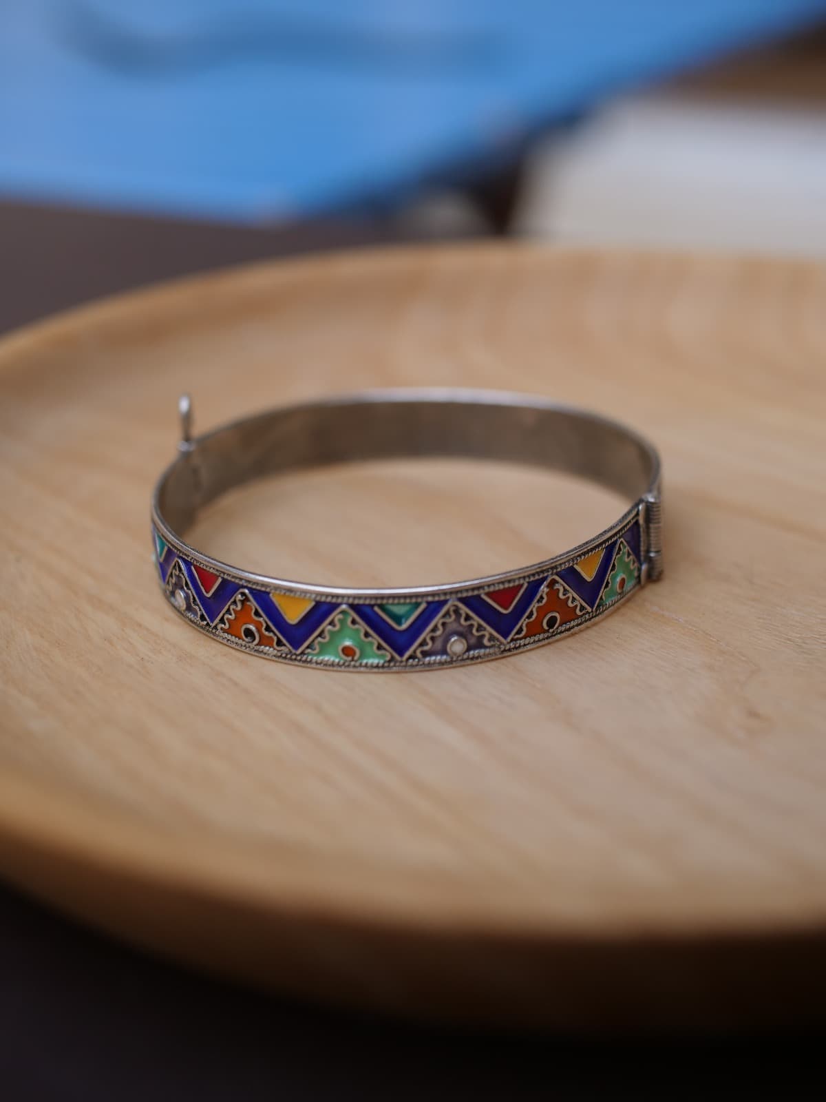 Bracelet en argent amazigh “AMAN”