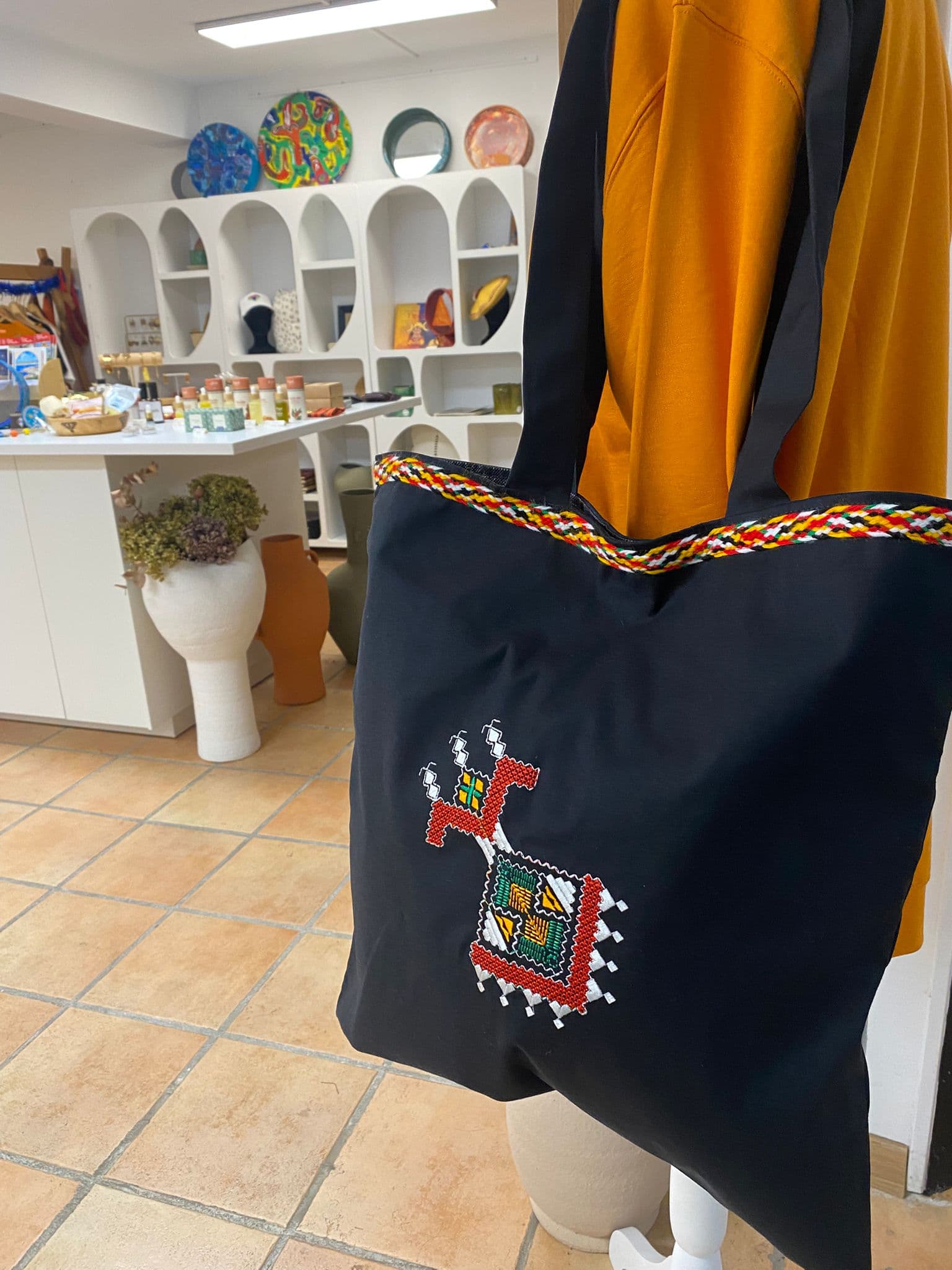Tote bag brodé