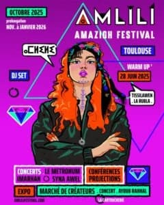 Affiche Amlili Amazigh Festival 2025