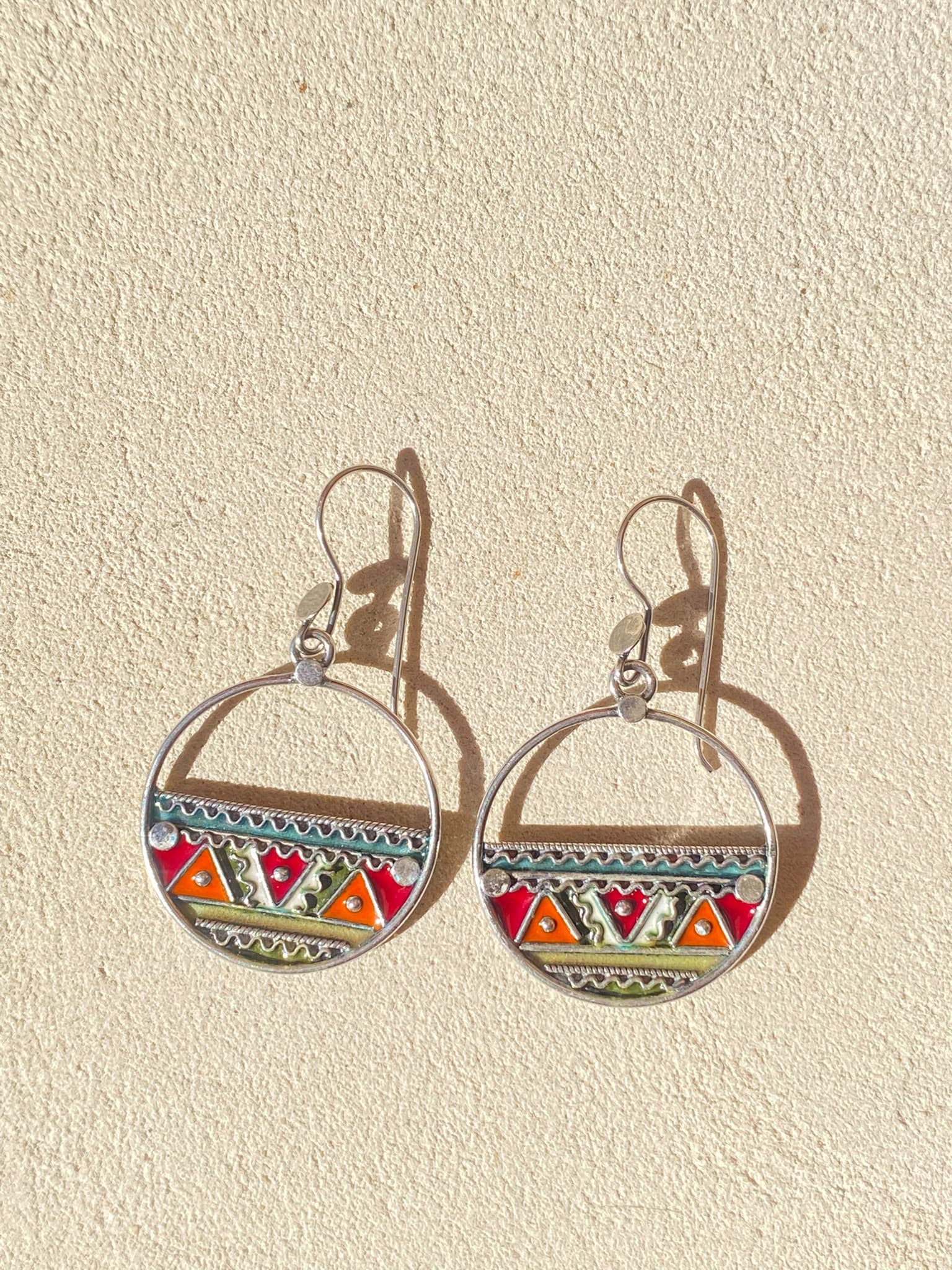 Boucles en argent ” AZETTA”