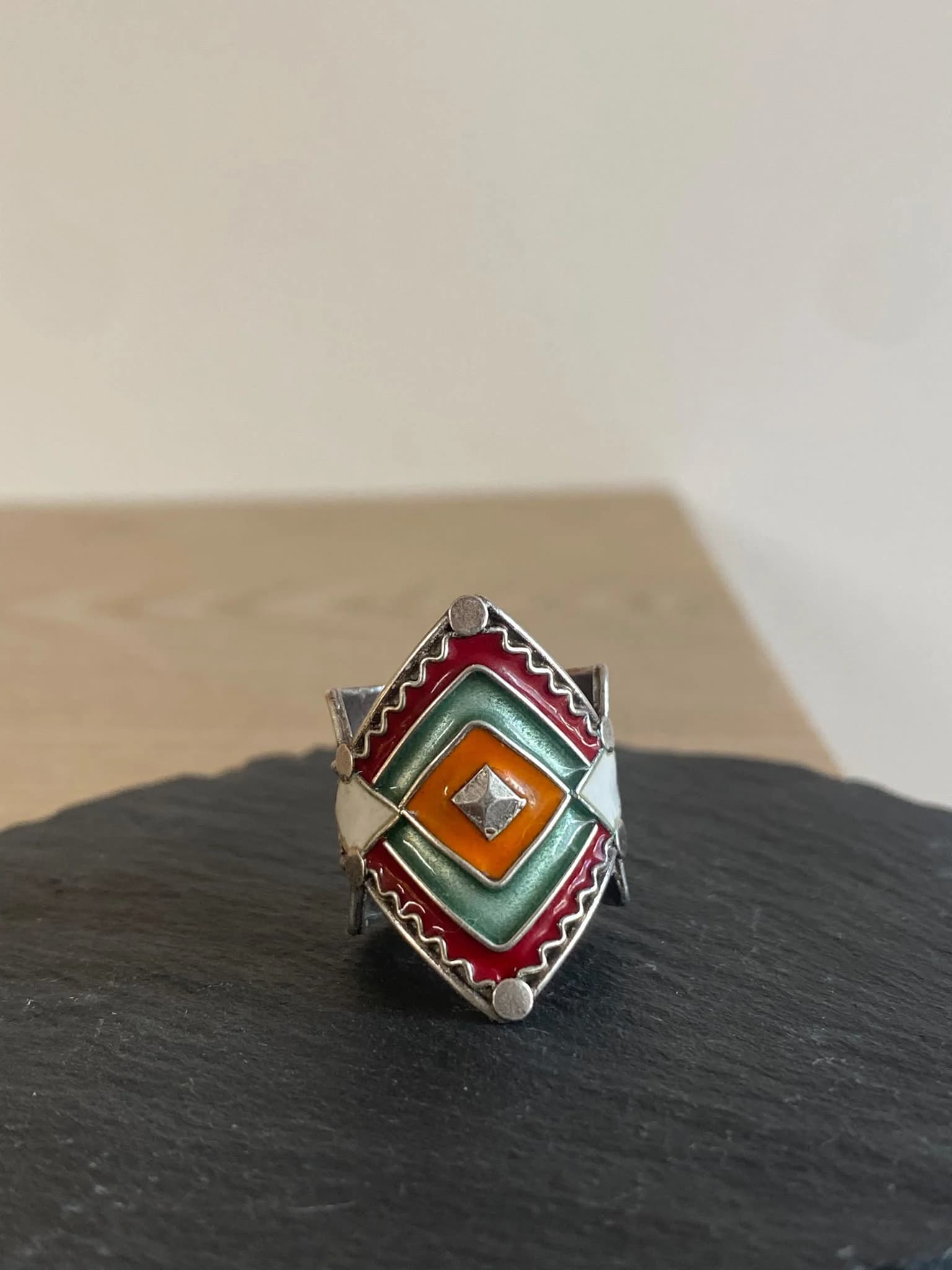 Bague argent amazighe “MINA”