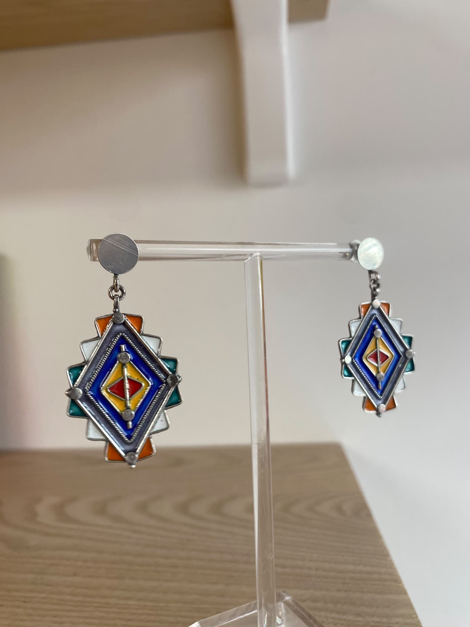 Boucles en argent amazighe “KSILA”