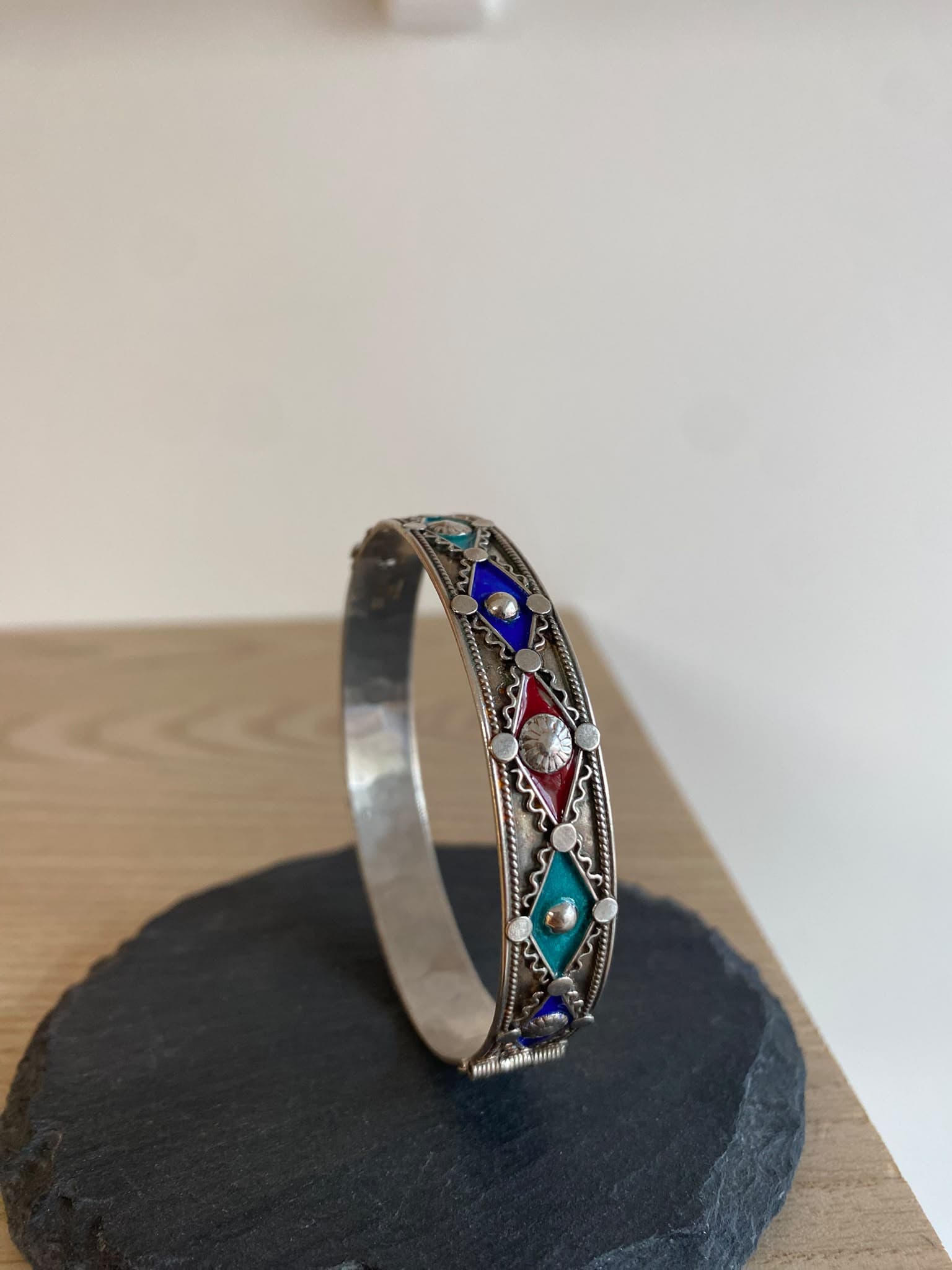 Bracelet en argent amazighe” Markout “
