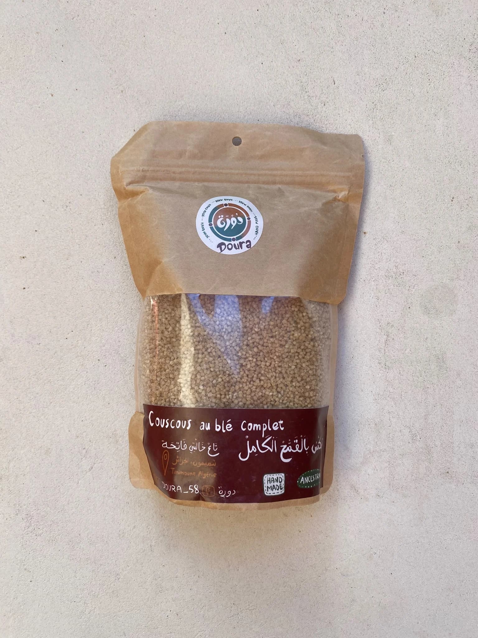 Couscous au blé complet