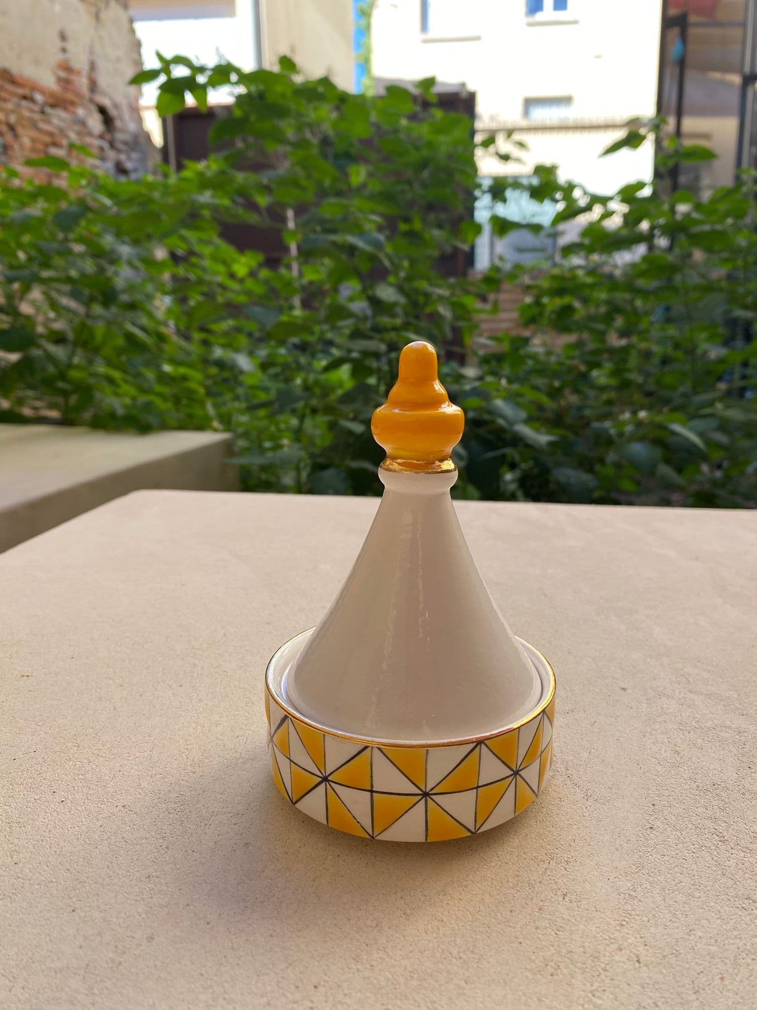 Mini Tajine Décoratif en Céramique zelidj