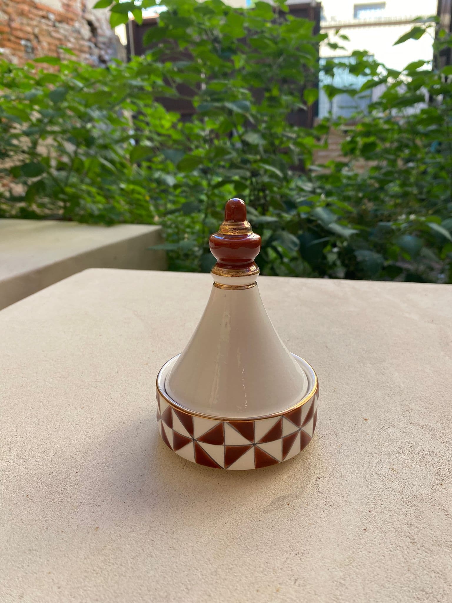 Mini Tajine Décoratif en Céramique zelidj