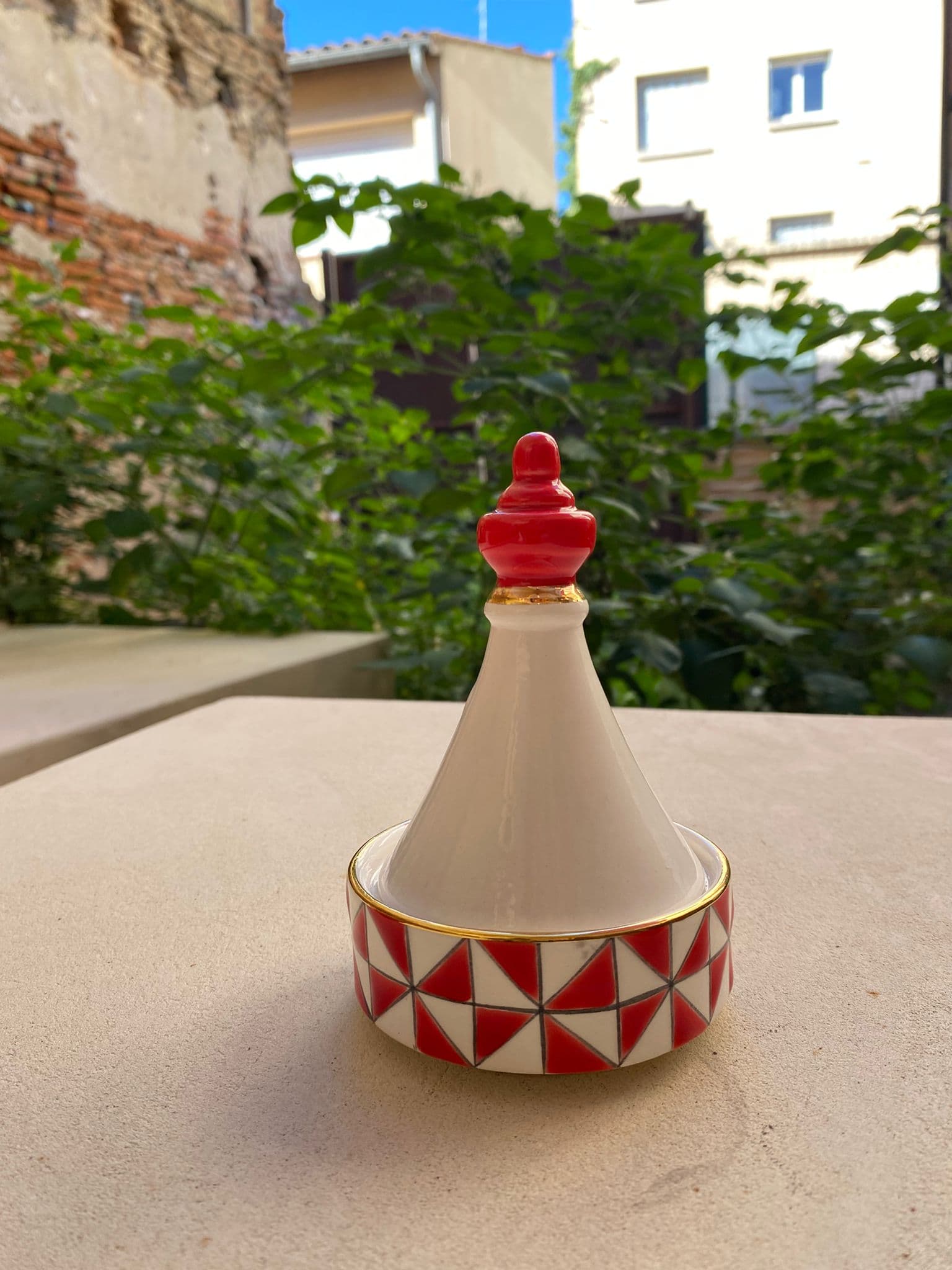 Mini Tajine Décoratif en Céramique zelidj