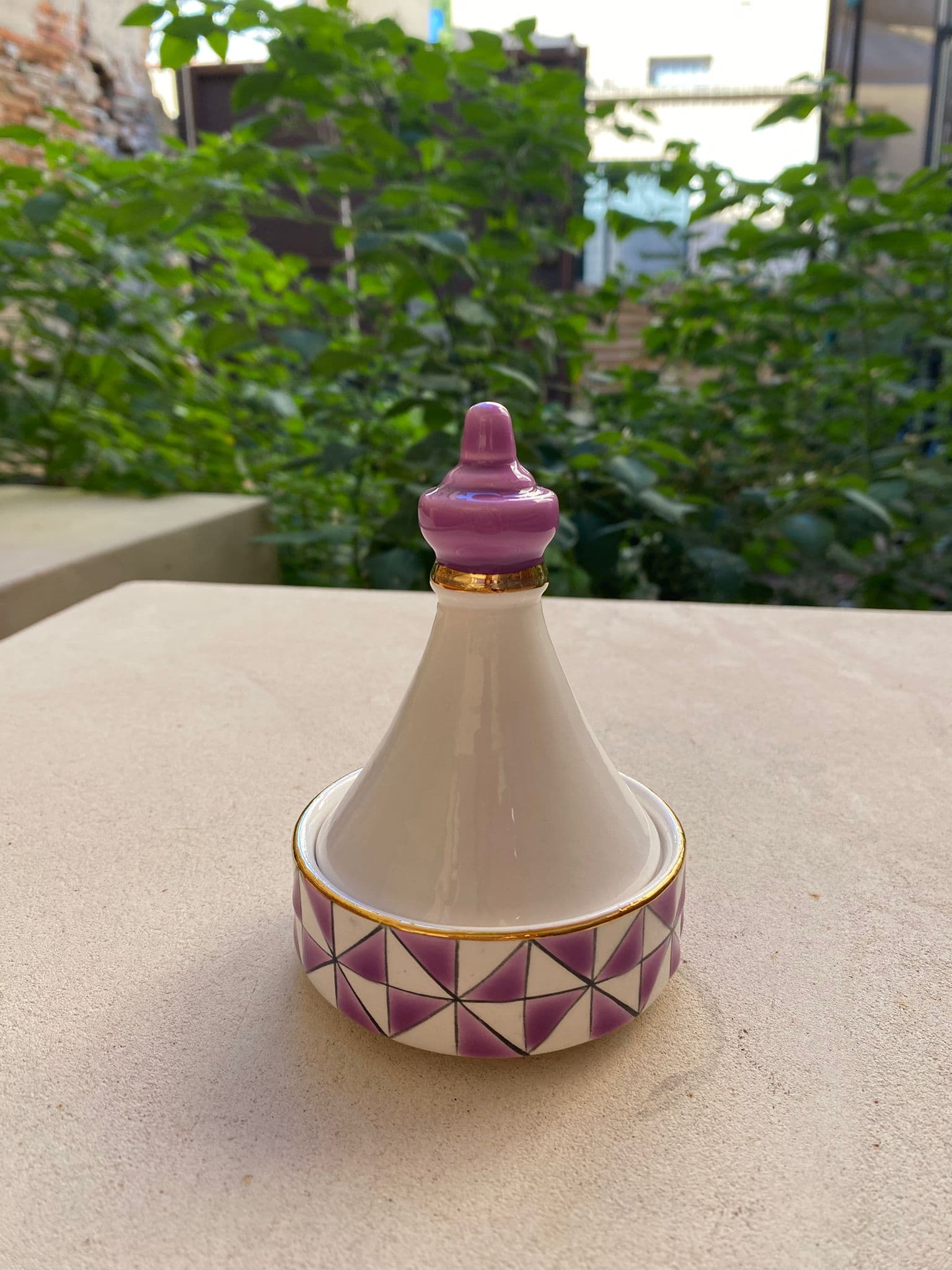 Mini Tajine Décoratif en Céramique zelidj