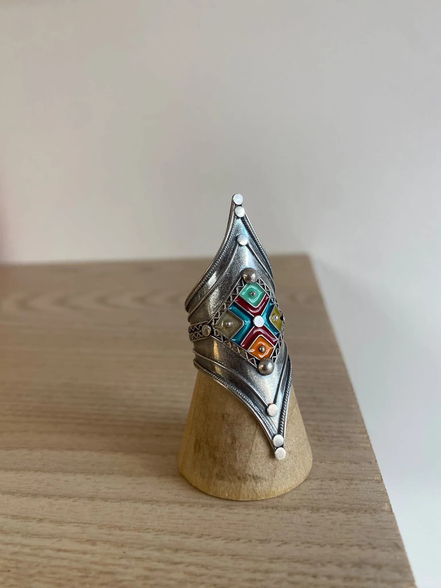 Bague argent amazighe “TINHINAN”