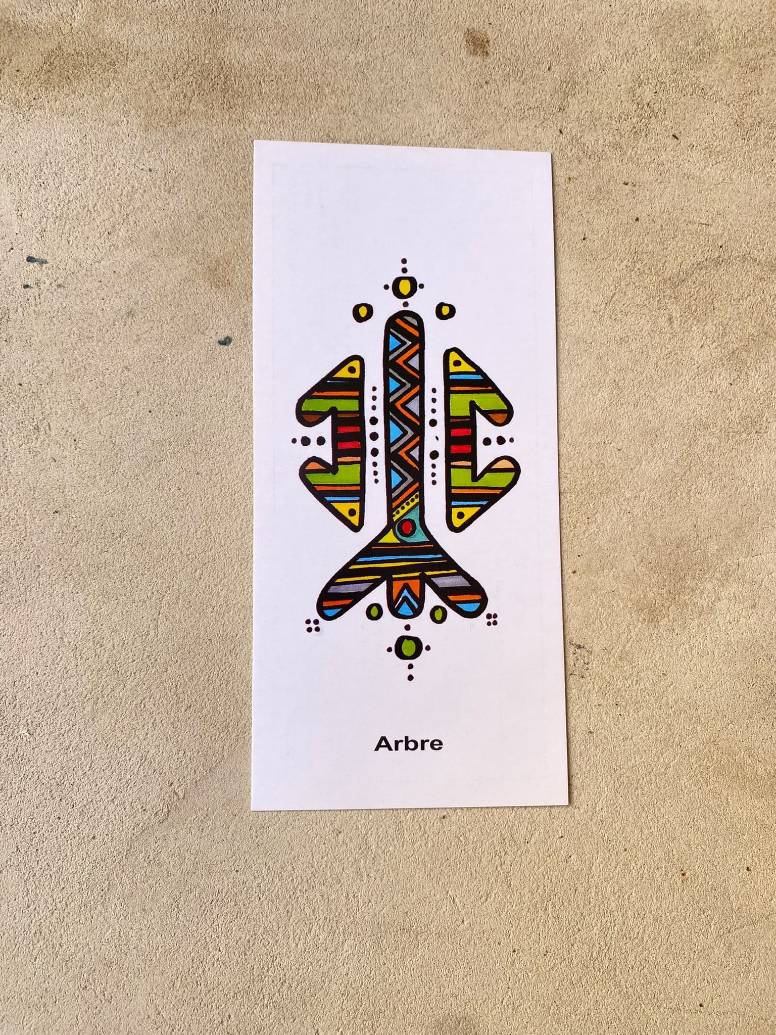 Cartes Postales Symboles Amazighs | Noureddine Hamouche