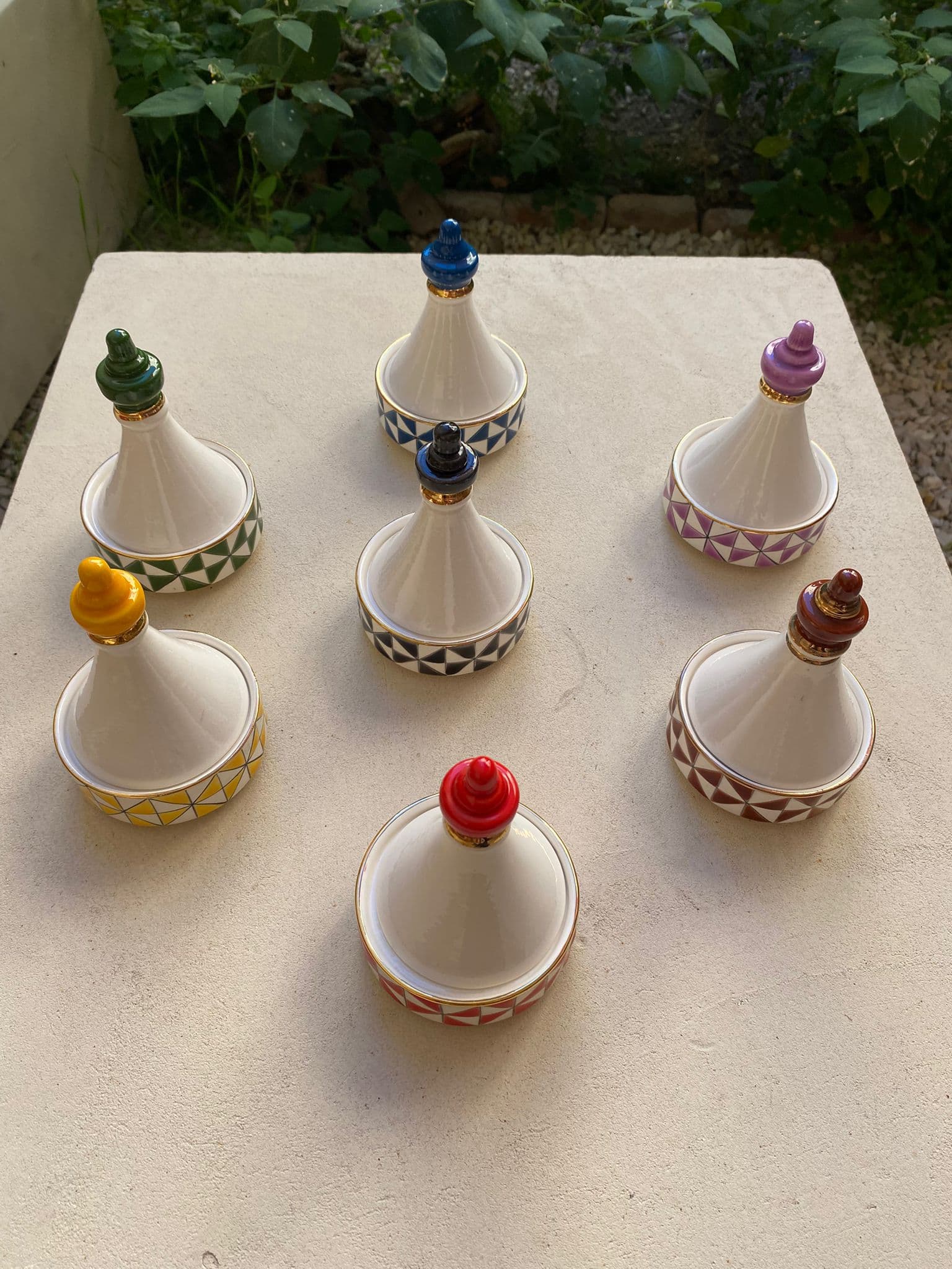 Mini Tajine Décoratif en Céramique zelidj