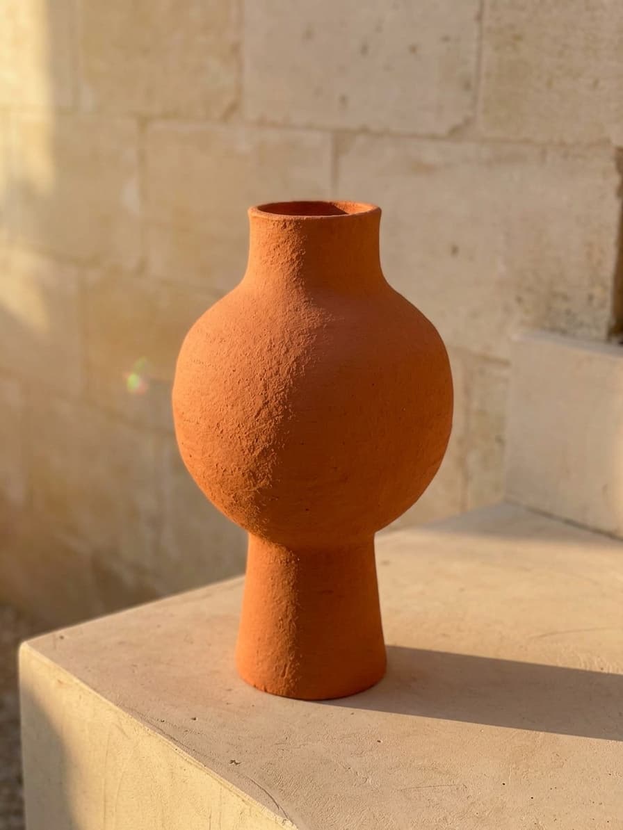 Poterie en tadelakt Terracotta