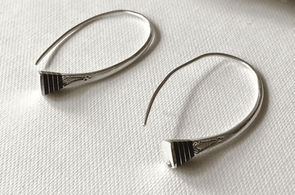 Boucles d’oreilles Touareg argent