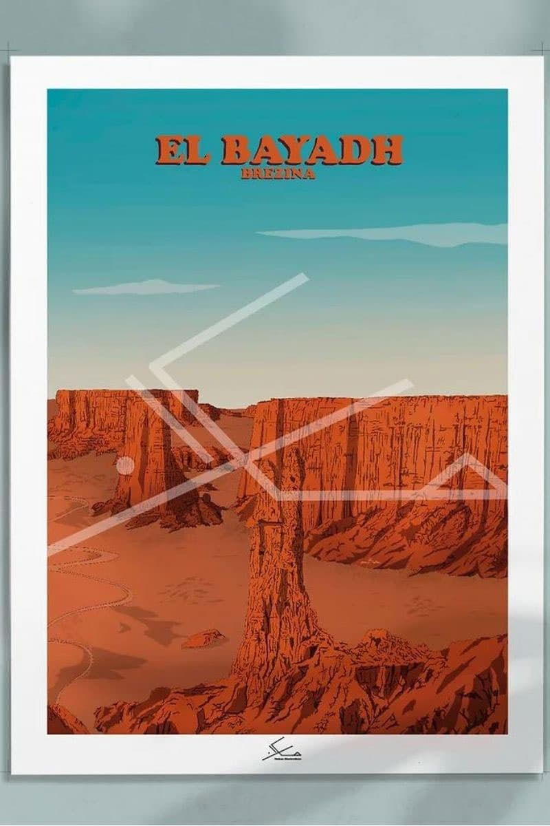 Illustration A3 – El Bayadh – Brezina
