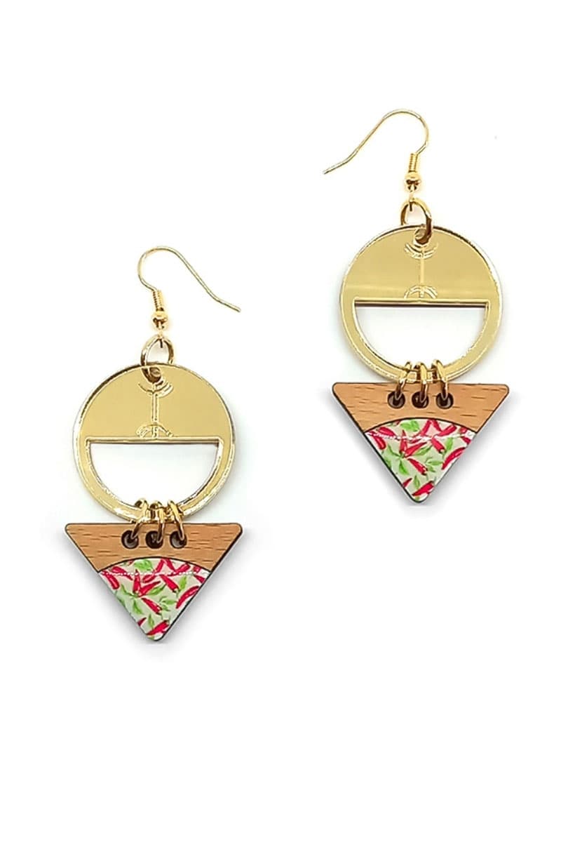 Boucles d’oreilles Red Hot chili Berber