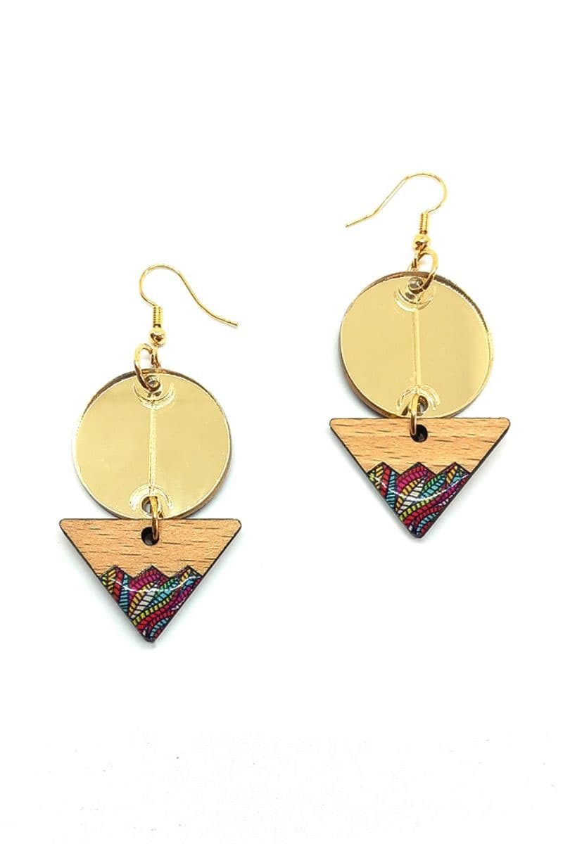 Boucles d’oreilles Khelal éclipsé