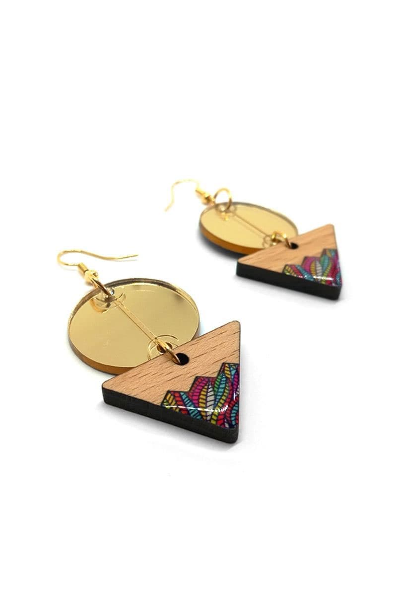 Boucles d’oreilles Khelal éclipsé
