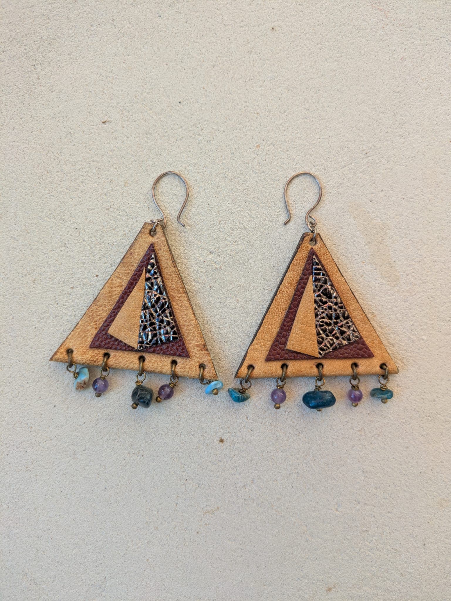 Boucles D’oreille Cuir