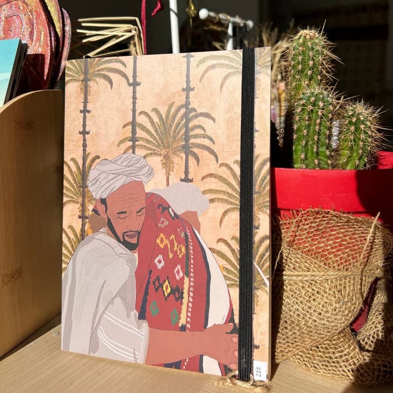 carnet illustration amazigh berbère Maroc