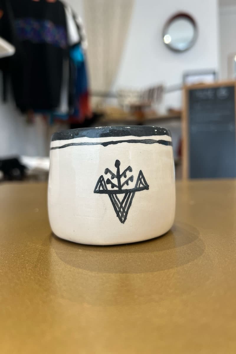 tasse café motif olivier berbère