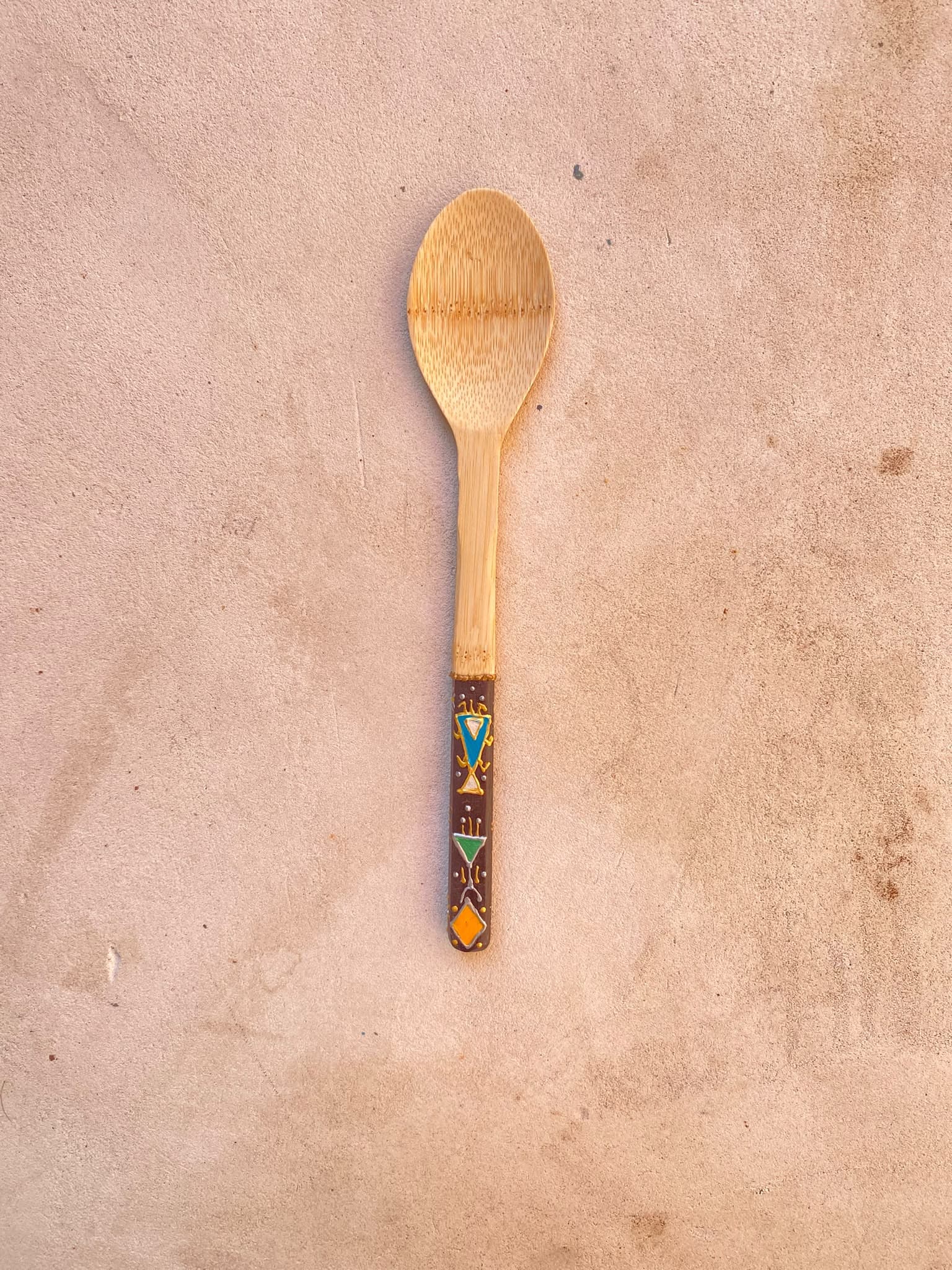 Cuillière en bois marron