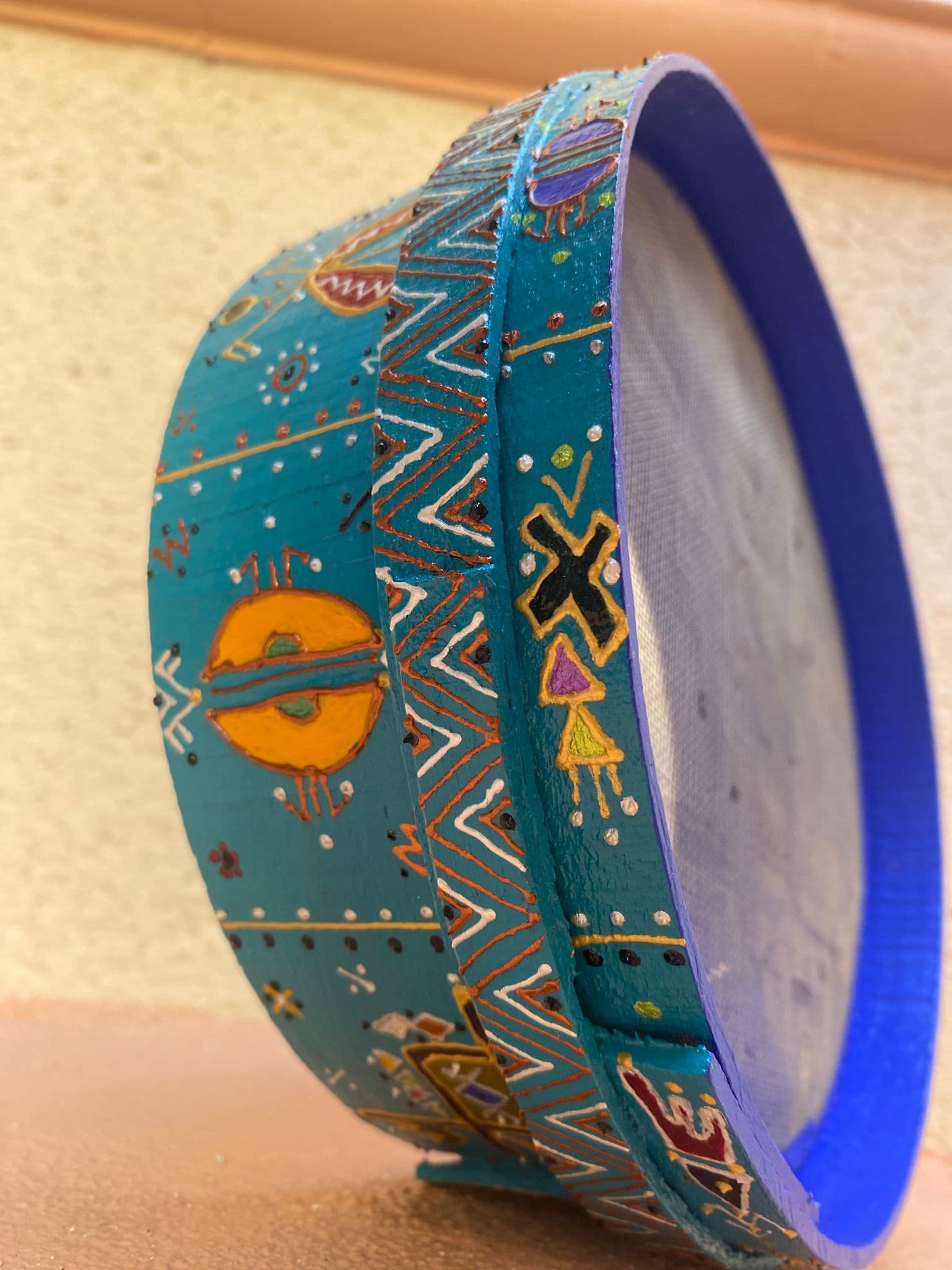 Couscousier décoratif d’inspiration amazighe