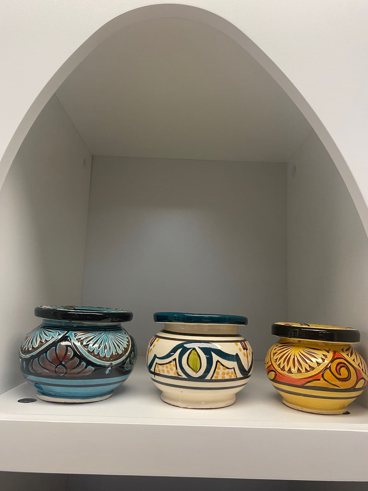Cendrier en céramique marocaine