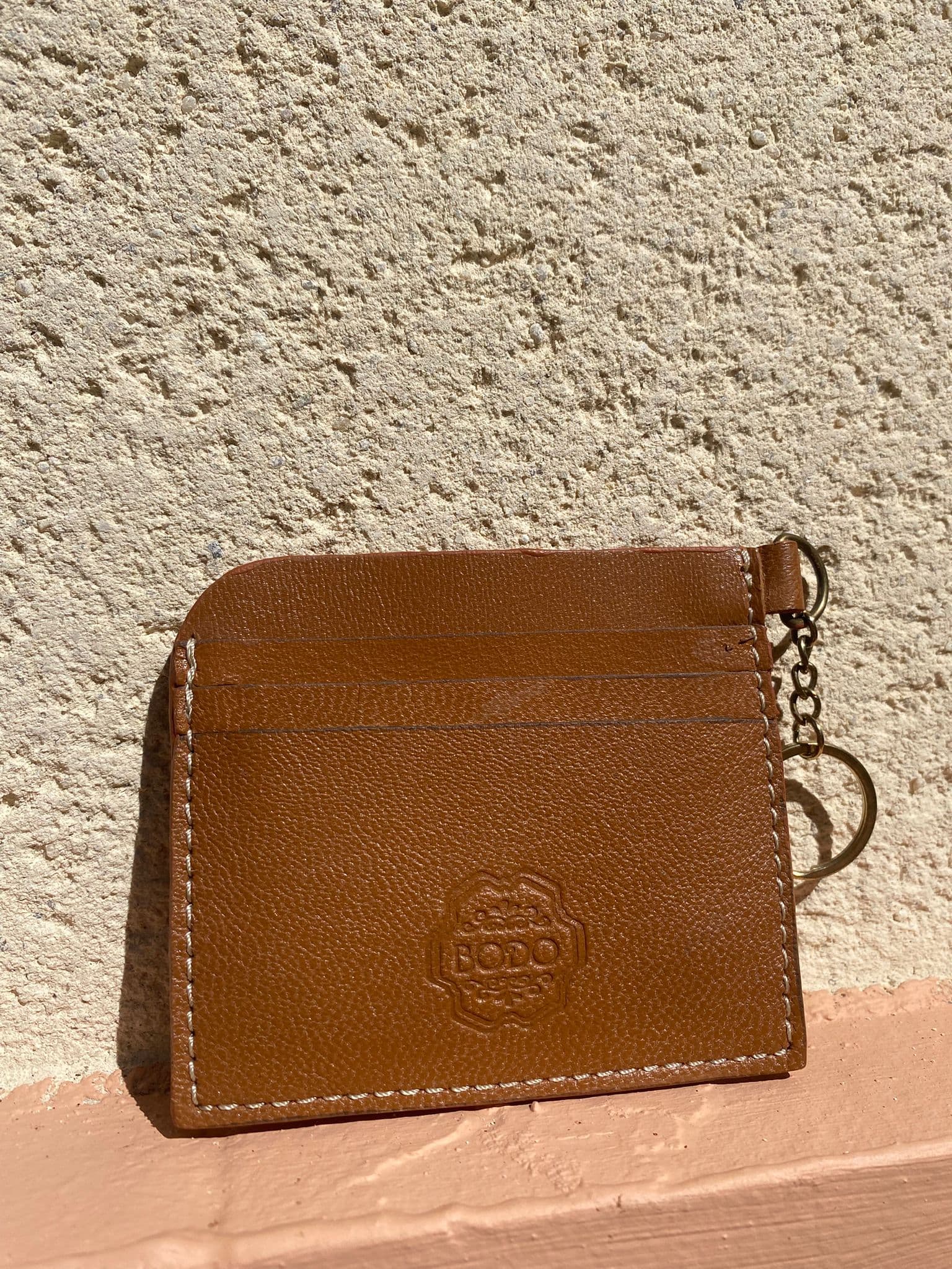 Porte-feuilles amazigh en cuir