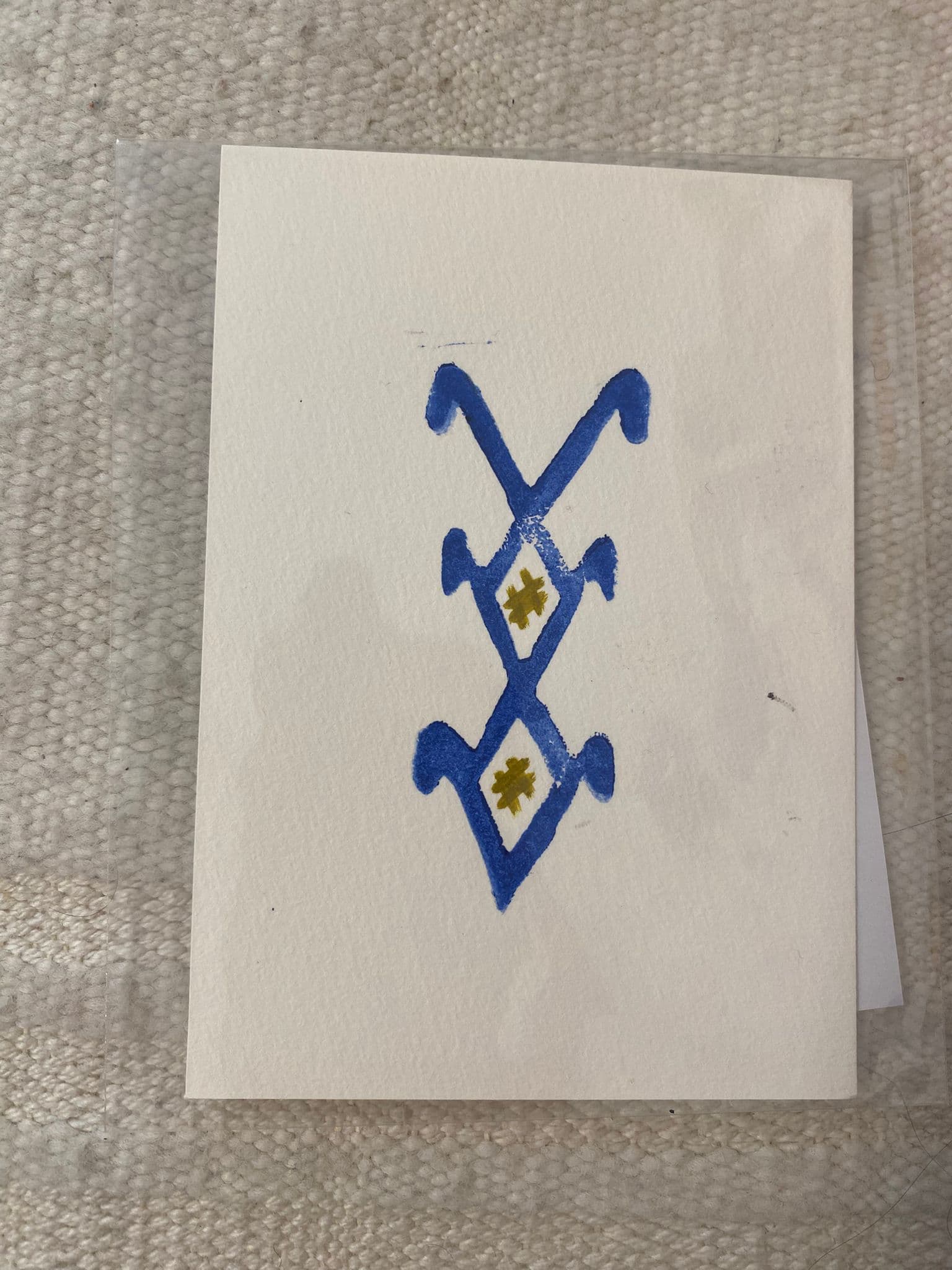 Prints amazighs en linogravure – Nomadeen illustrations