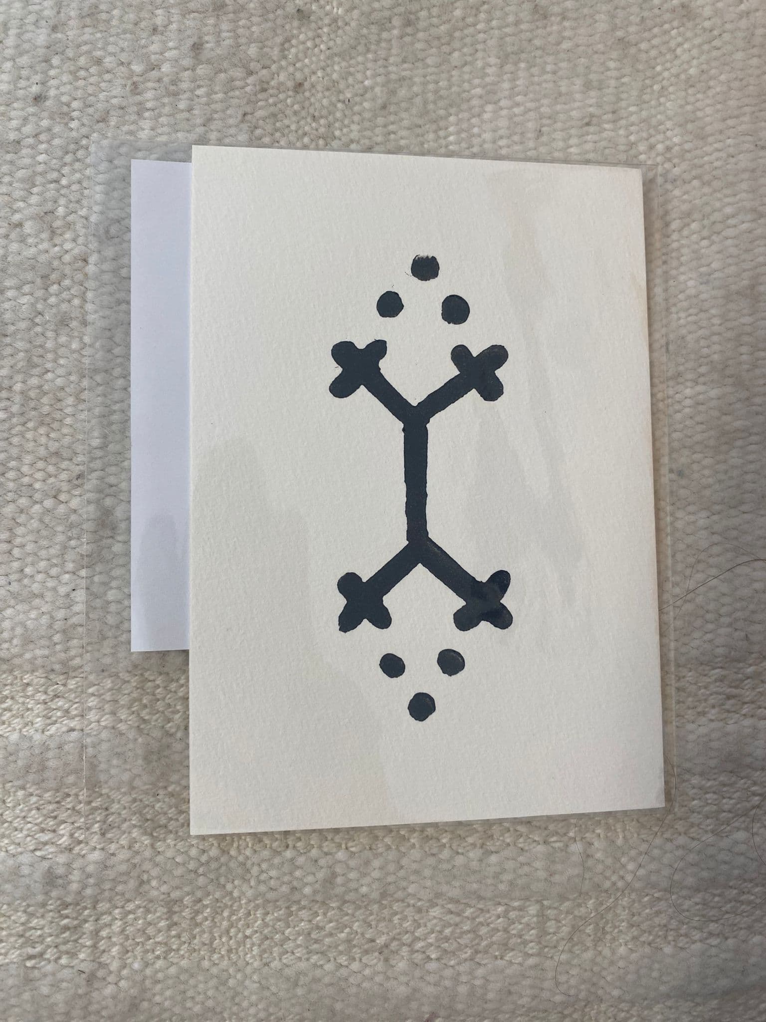 Prints amazighs en linogravure – Nomadeen illustrations