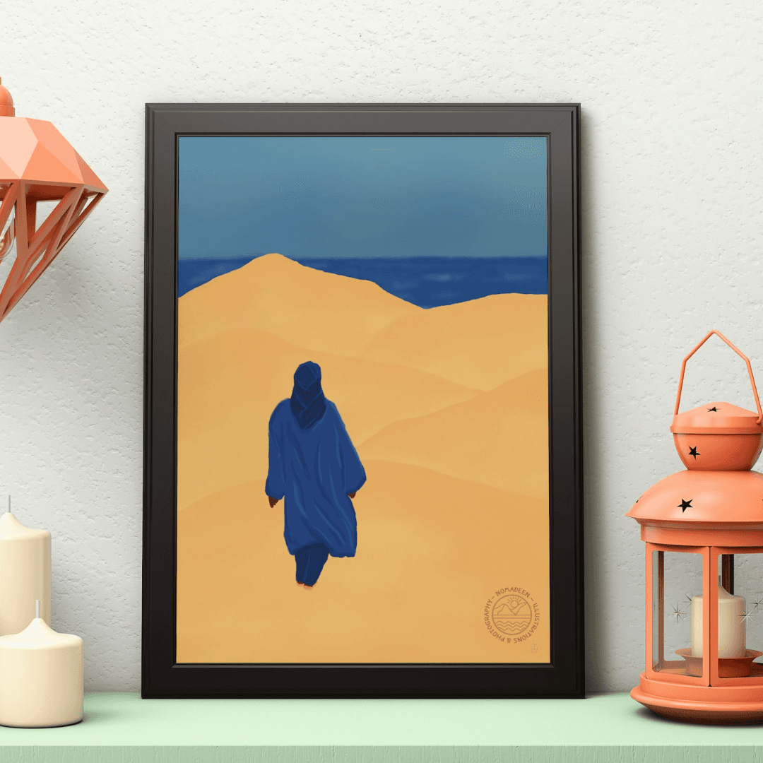 Illustration Touareg – Nomadeen illustrations