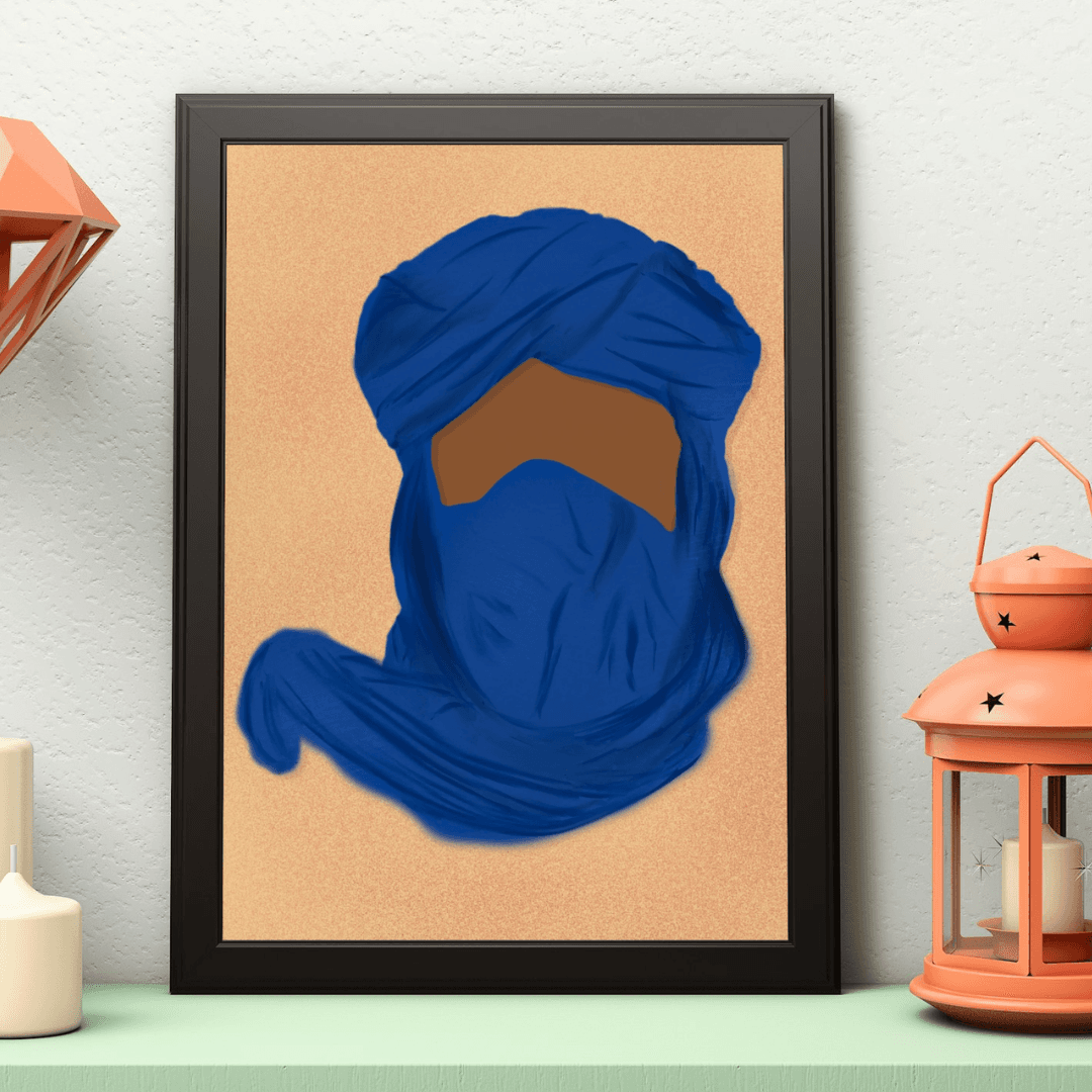 Illustration Touareg – Nomadeen illustrations