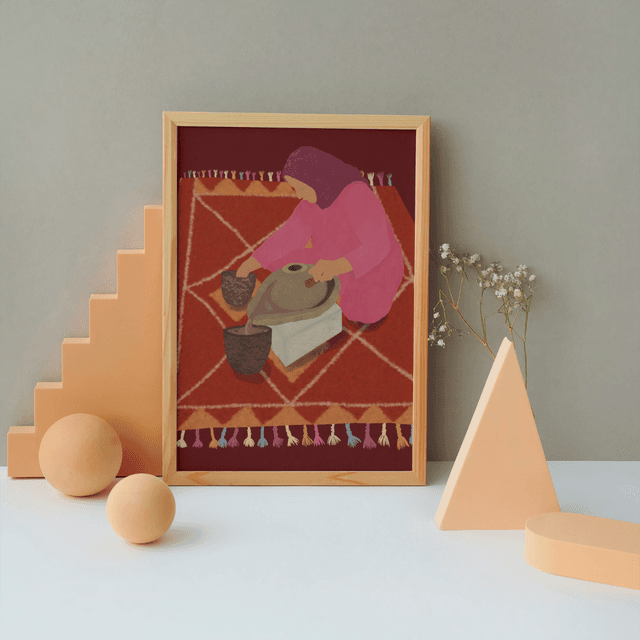 Illustration Argan – Nomadeen illustrations